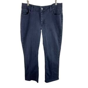 Riders By Lee Vintage Antiqued Black Denim Midrise Bootcut Jeans Size 14
